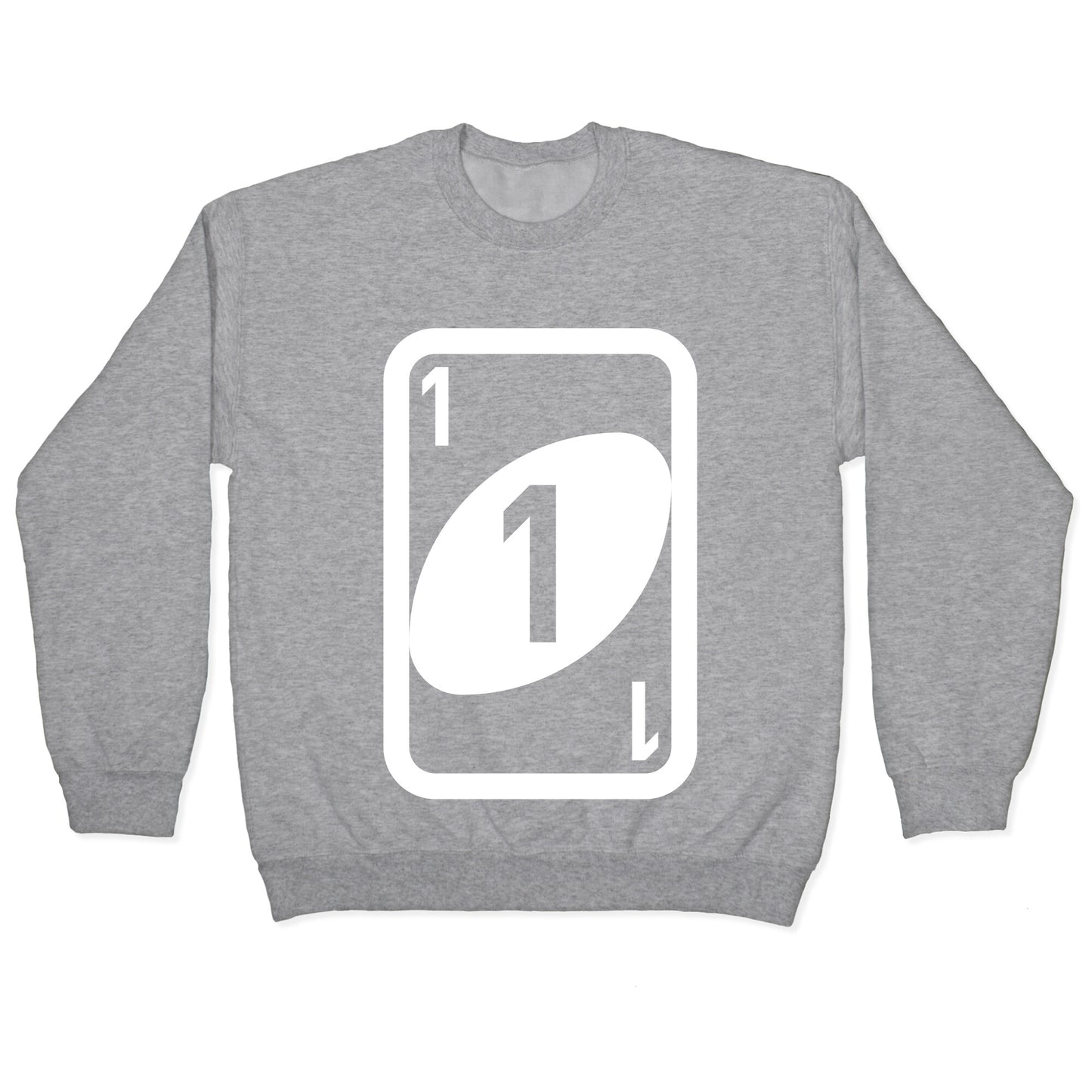 Uno Halloween Costume Crewneck Sweatshirt