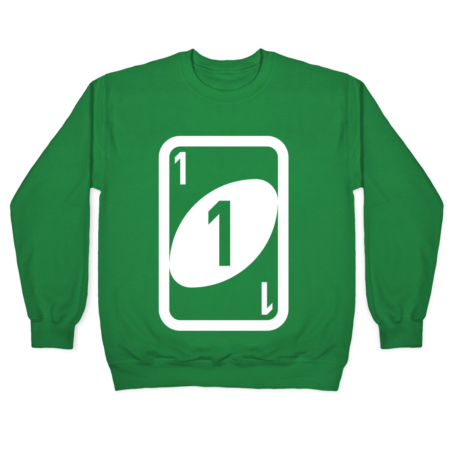 Uno Halloween Costume Crewneck Sweatshirt