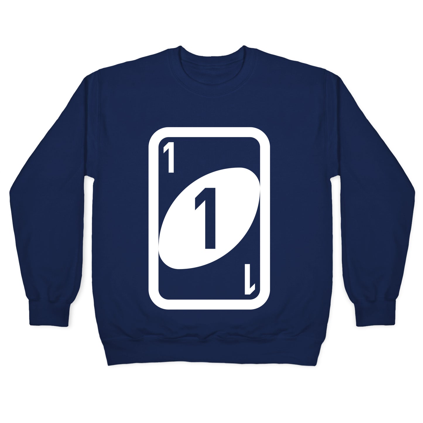 Uno Halloween Costume Crewneck Sweatshirt