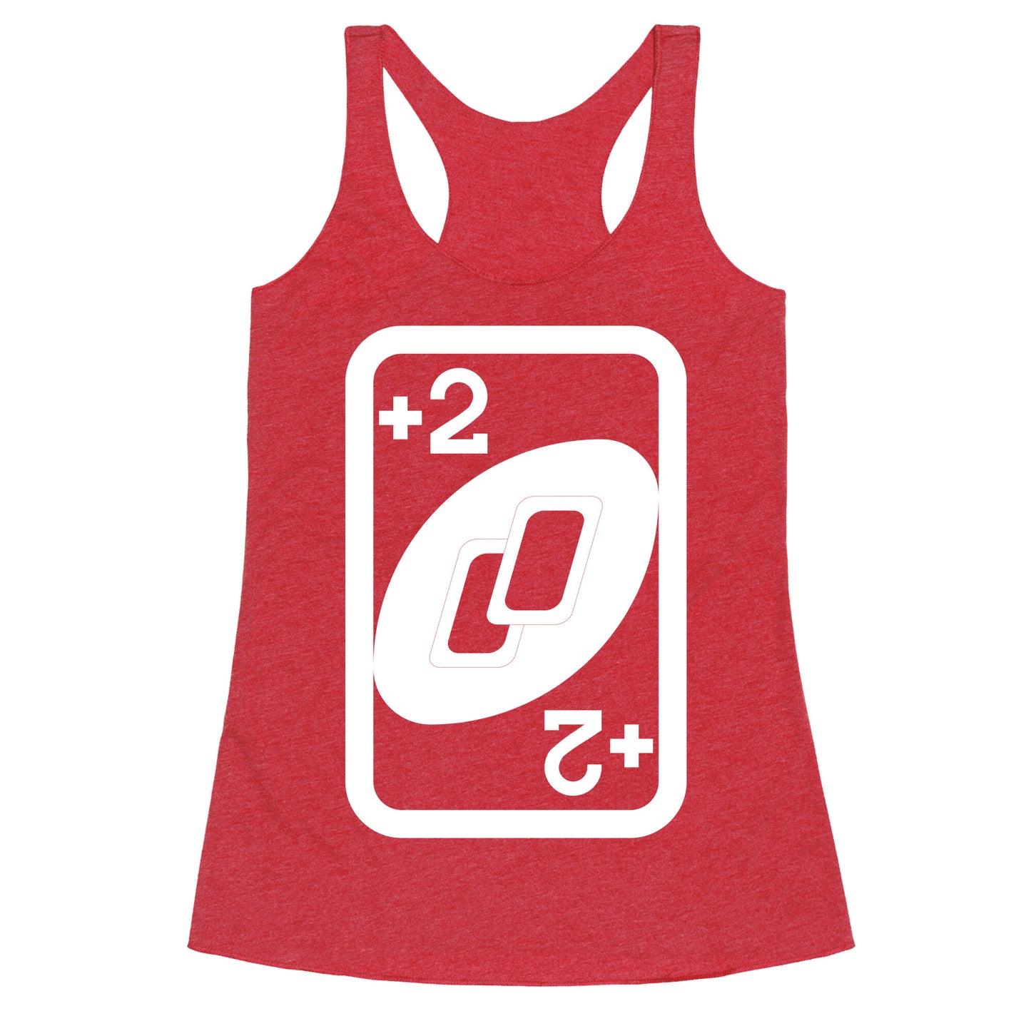 Uno Halloween Costume Racerback Tank