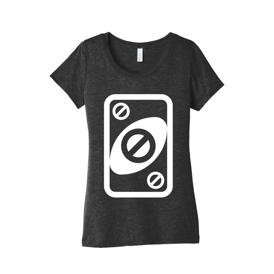 Uno Halloween Costume Womens Triblend Tee