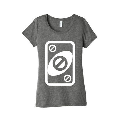 Uno Halloween Costume Womens Triblend Tee