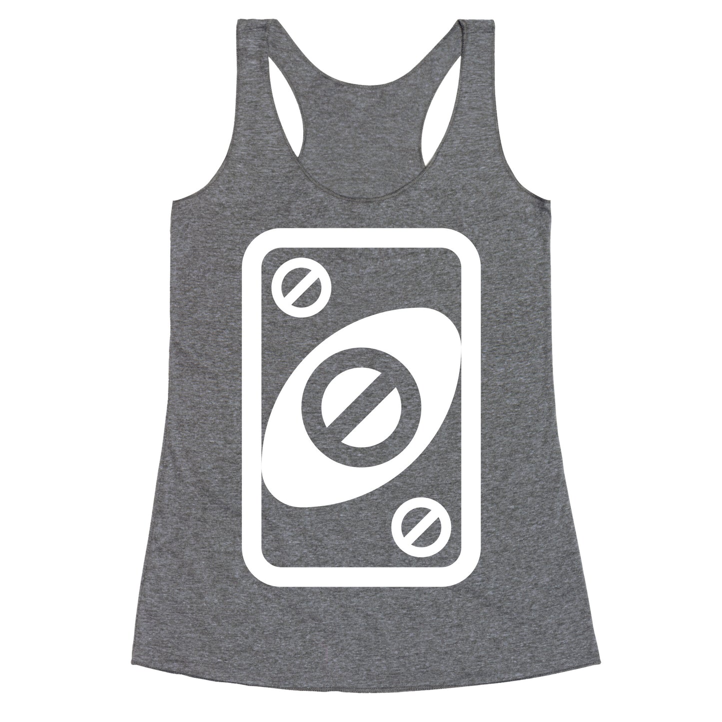 Uno Halloween Costume Racerback Tank