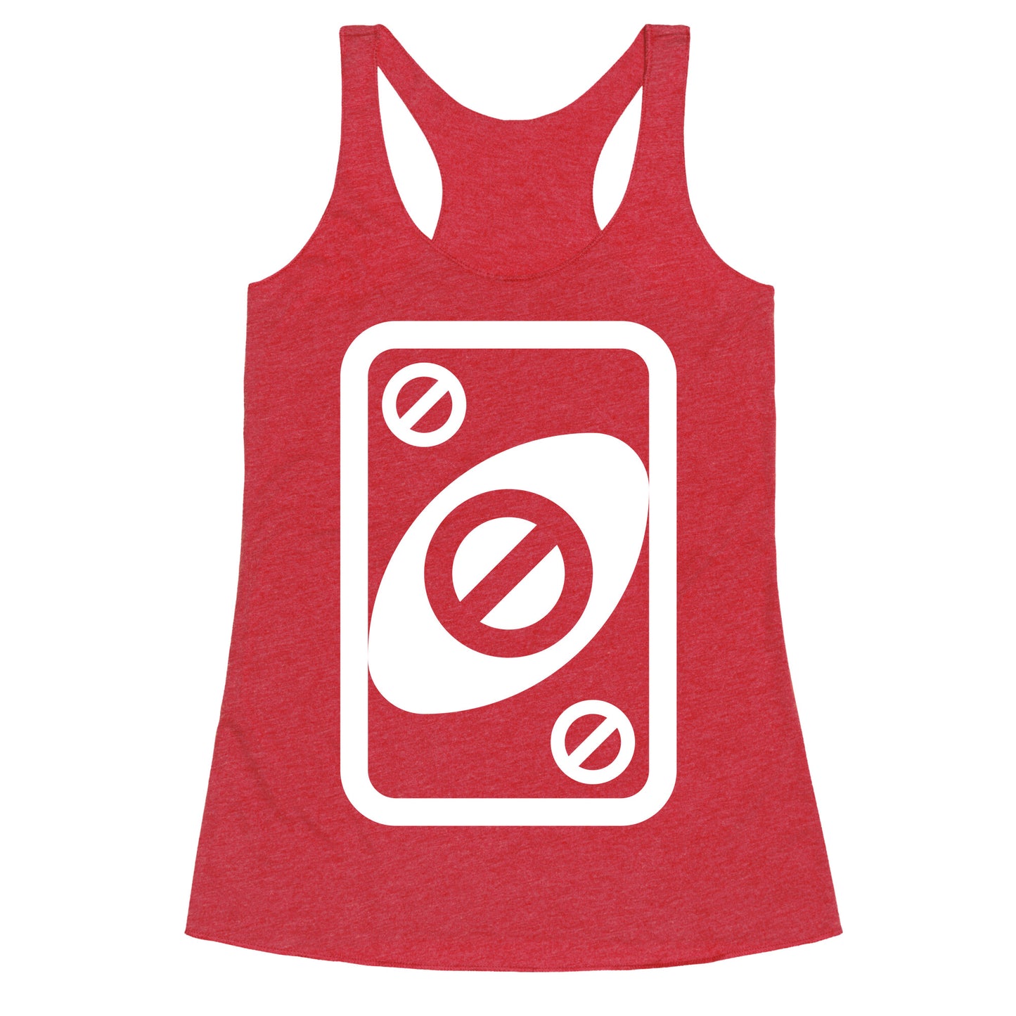 Uno Halloween Costume Racerback Tank