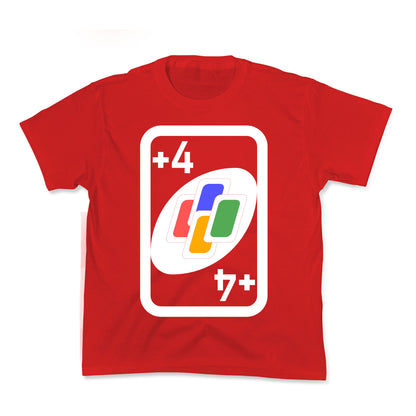 Uno Halloween Costume Kids Tee