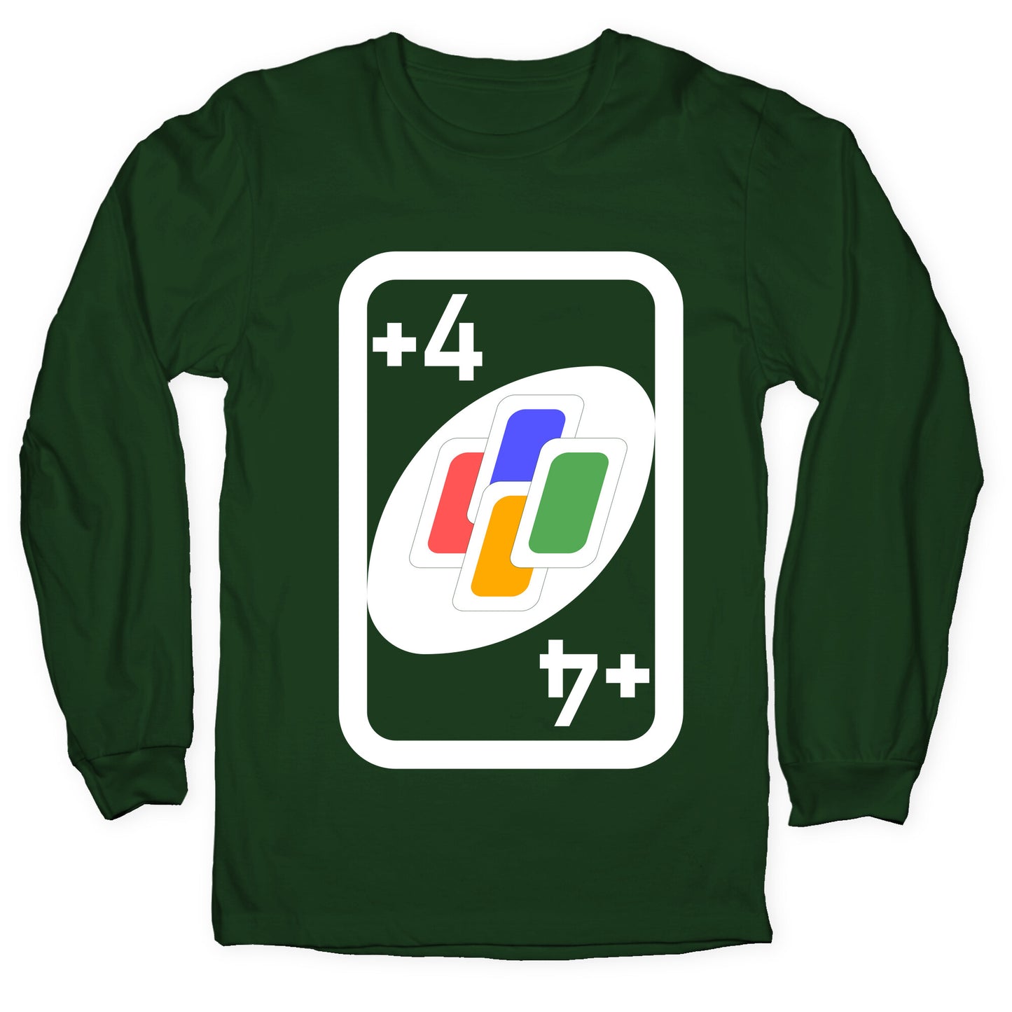 Uno Halloween Costume Longsleeve Tee
