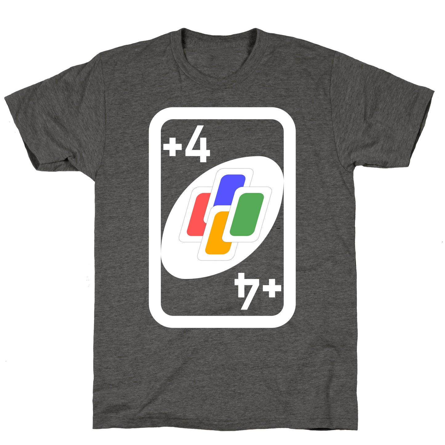 Uno Halloween Costume Unisex Triblend Tee