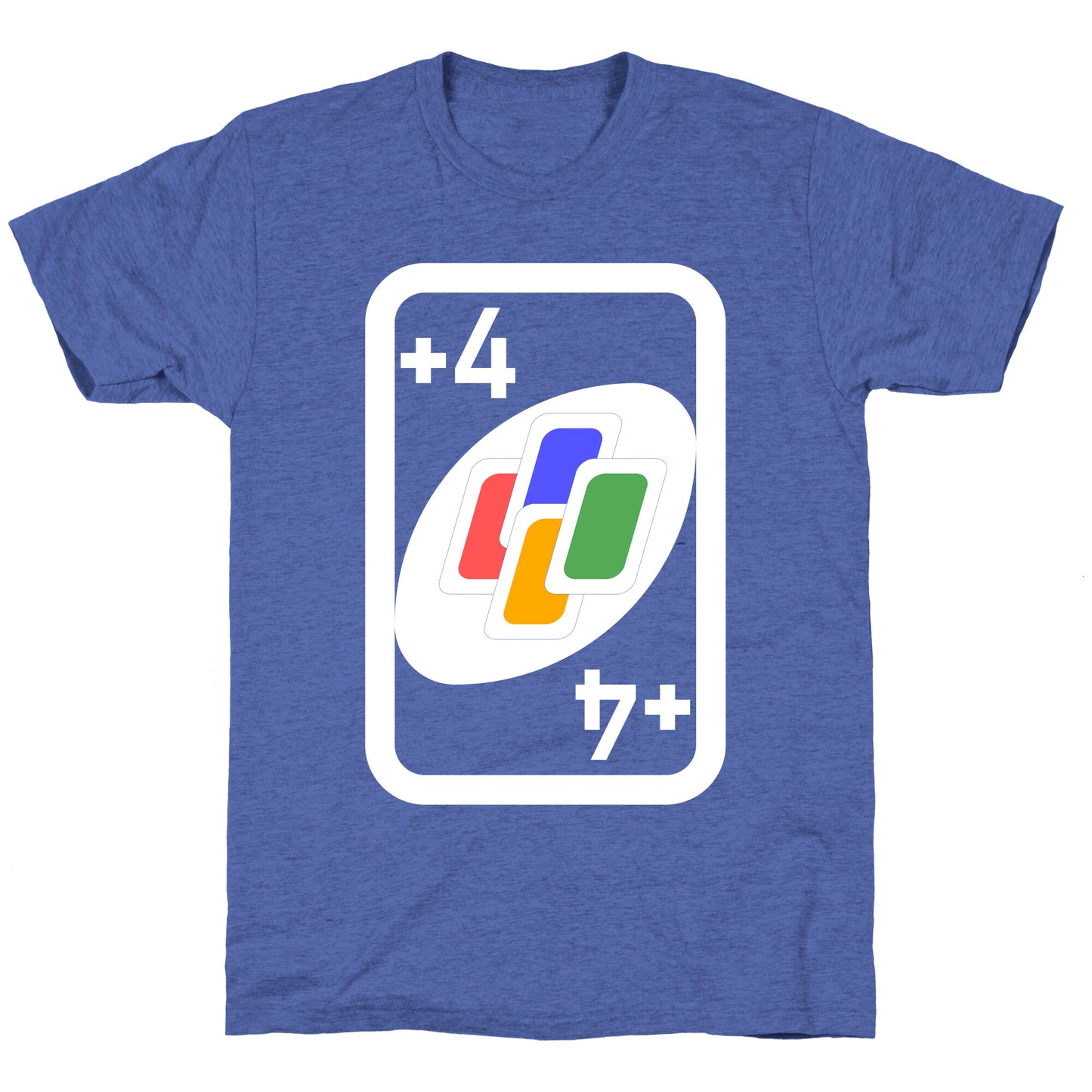 Uno Halloween Costume Unisex Triblend Tee