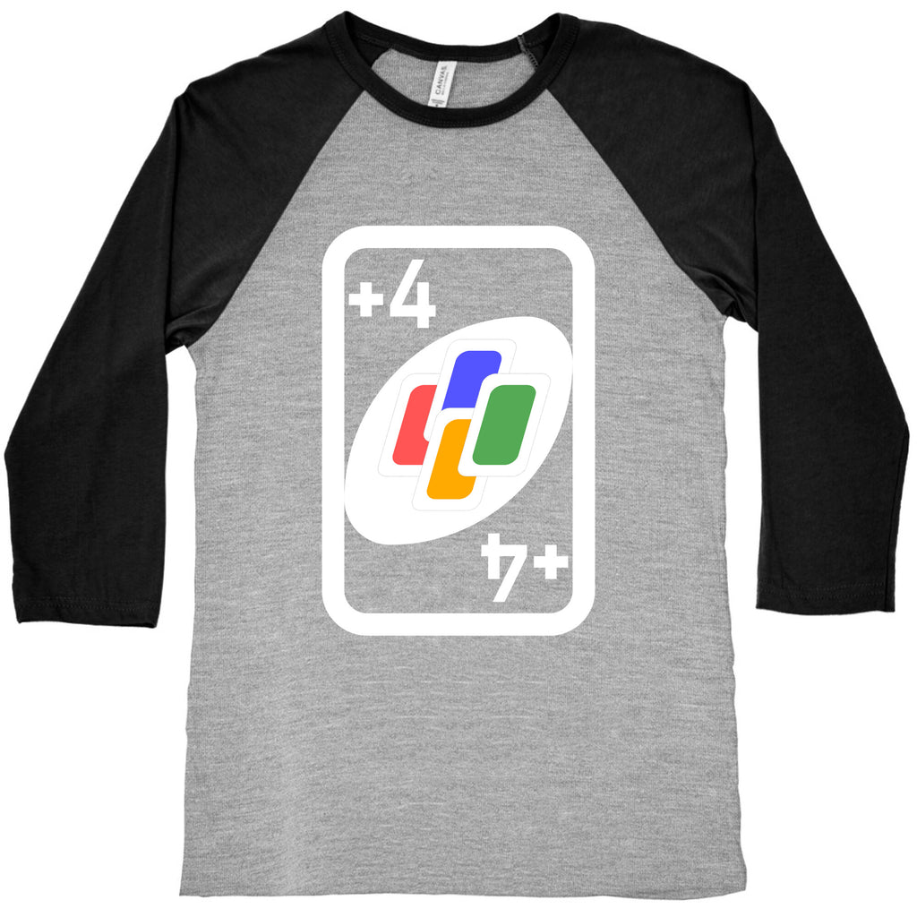 Uno Halloween Costume Baseball Tee