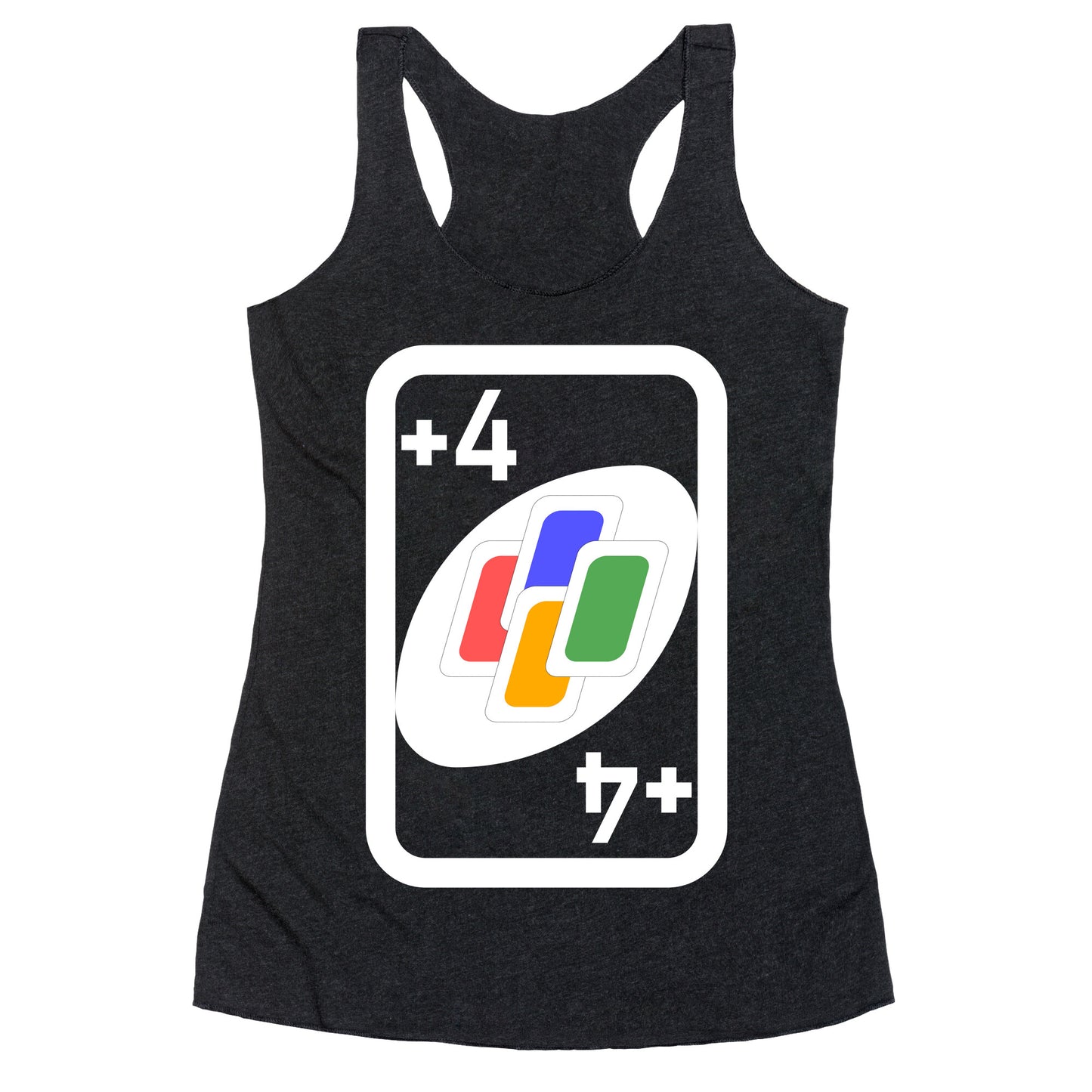 Uno Halloween Costume Racerback Tank