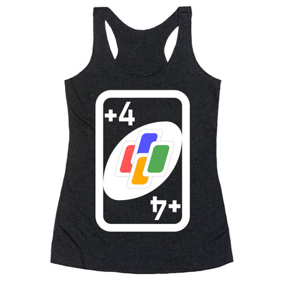 Uno Halloween Costume Racerback Tank