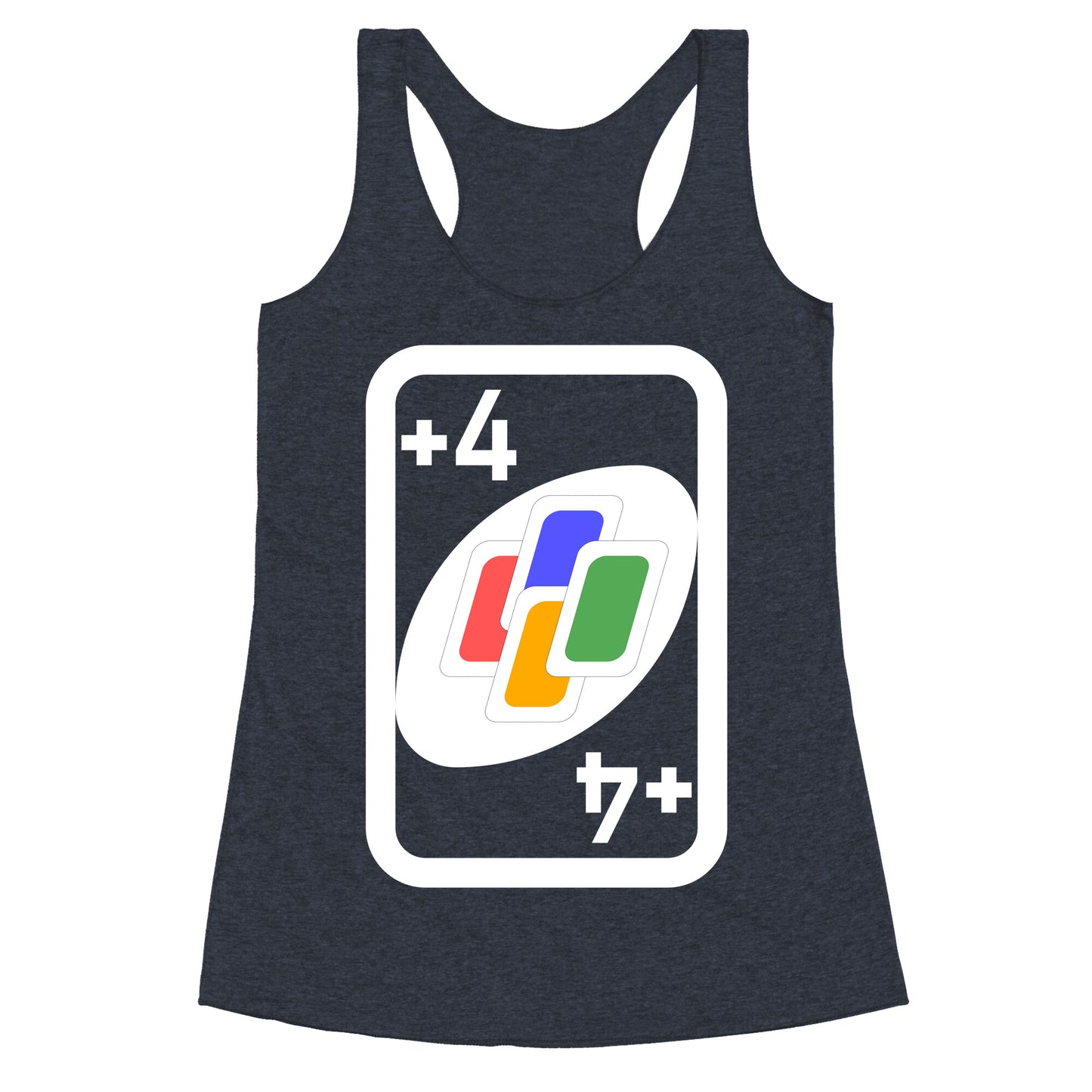 Uno Halloween Costume Racerback Tank