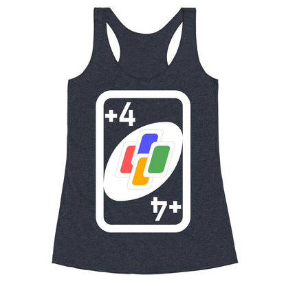 Uno Halloween Costume Racerback Tank