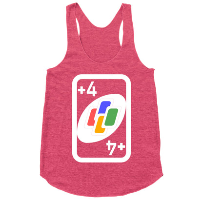 Uno Halloween Costume Racerback Tank