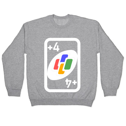Uno Halloween Costume Crewneck Sweatshirt