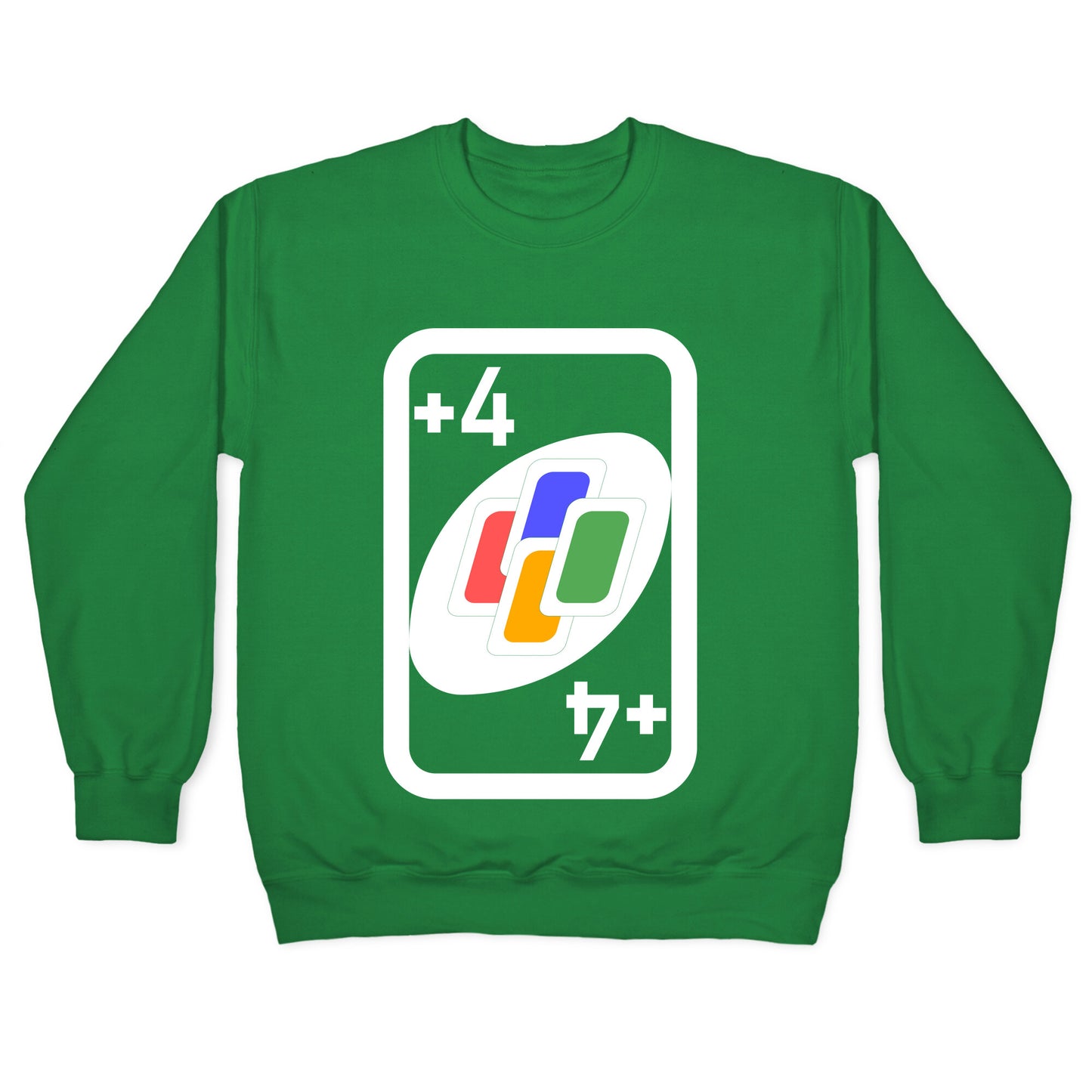 Uno Halloween Costume Crewneck Sweatshirt