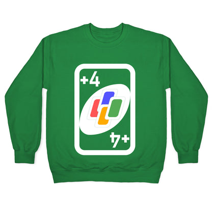 Uno Halloween Costume Crewneck Sweatshirt