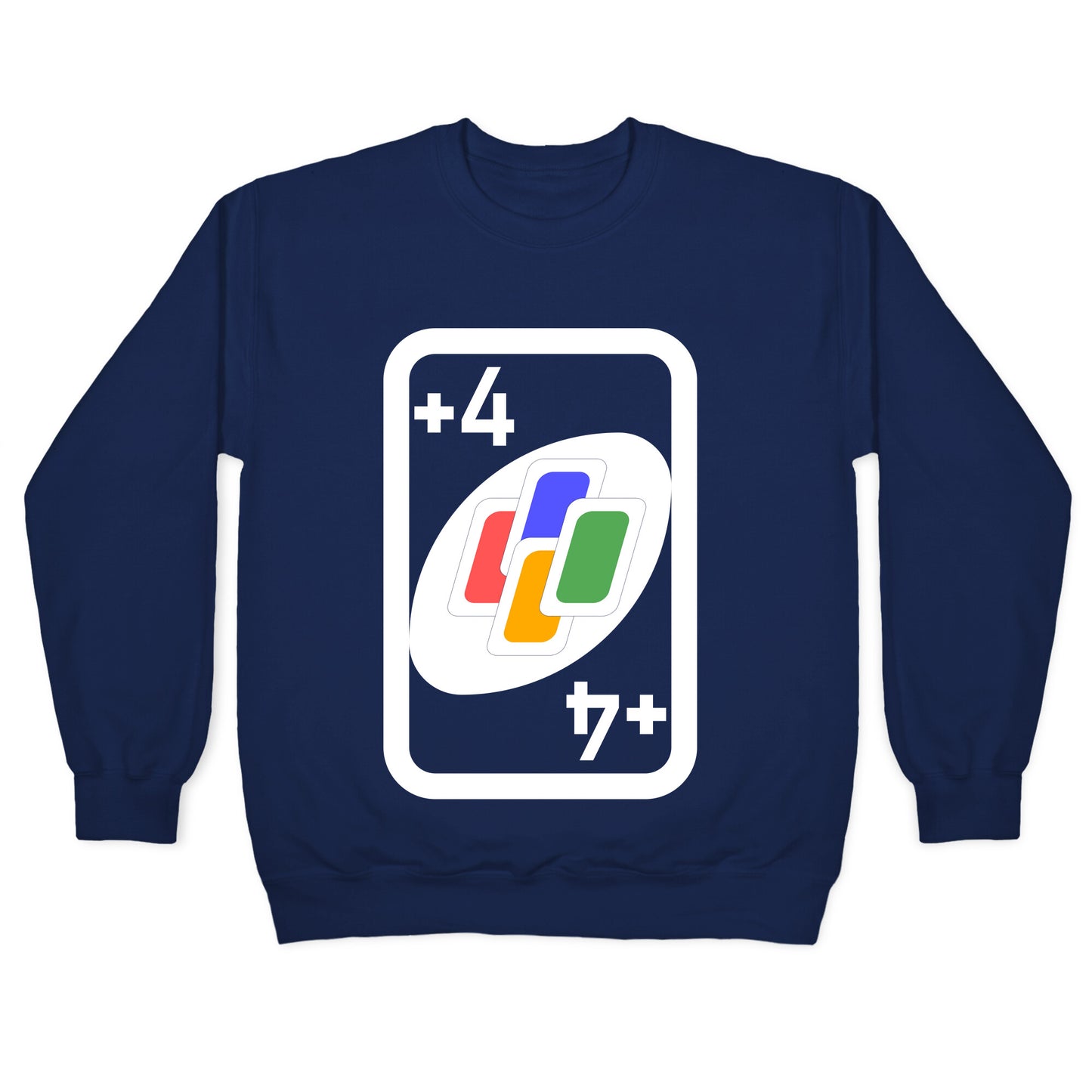 Uno Halloween Costume Crewneck Sweatshirt