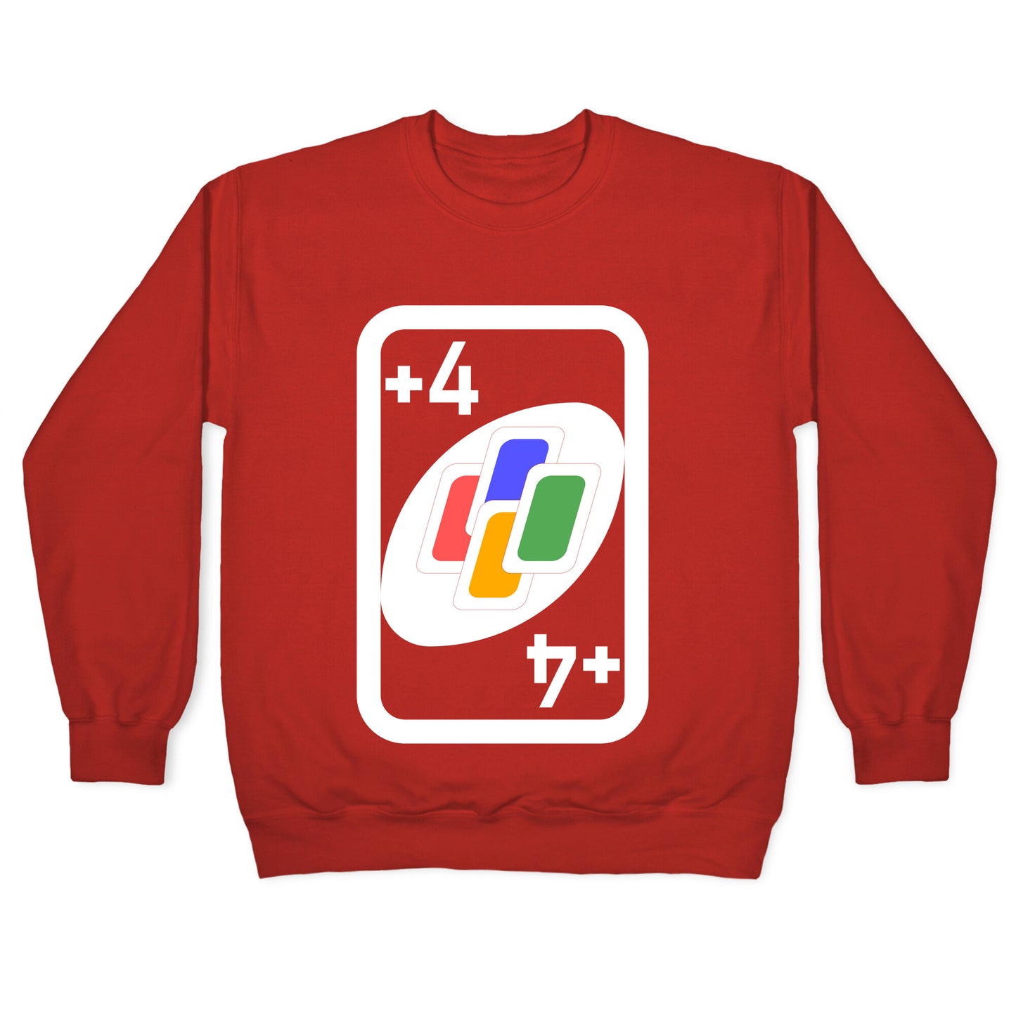 Uno Halloween Costume Crewneck Sweatshirt