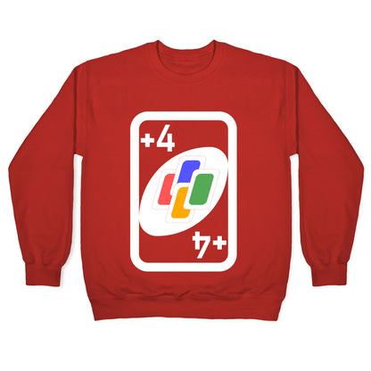 Uno Halloween Costume Crewneck Sweatshirt