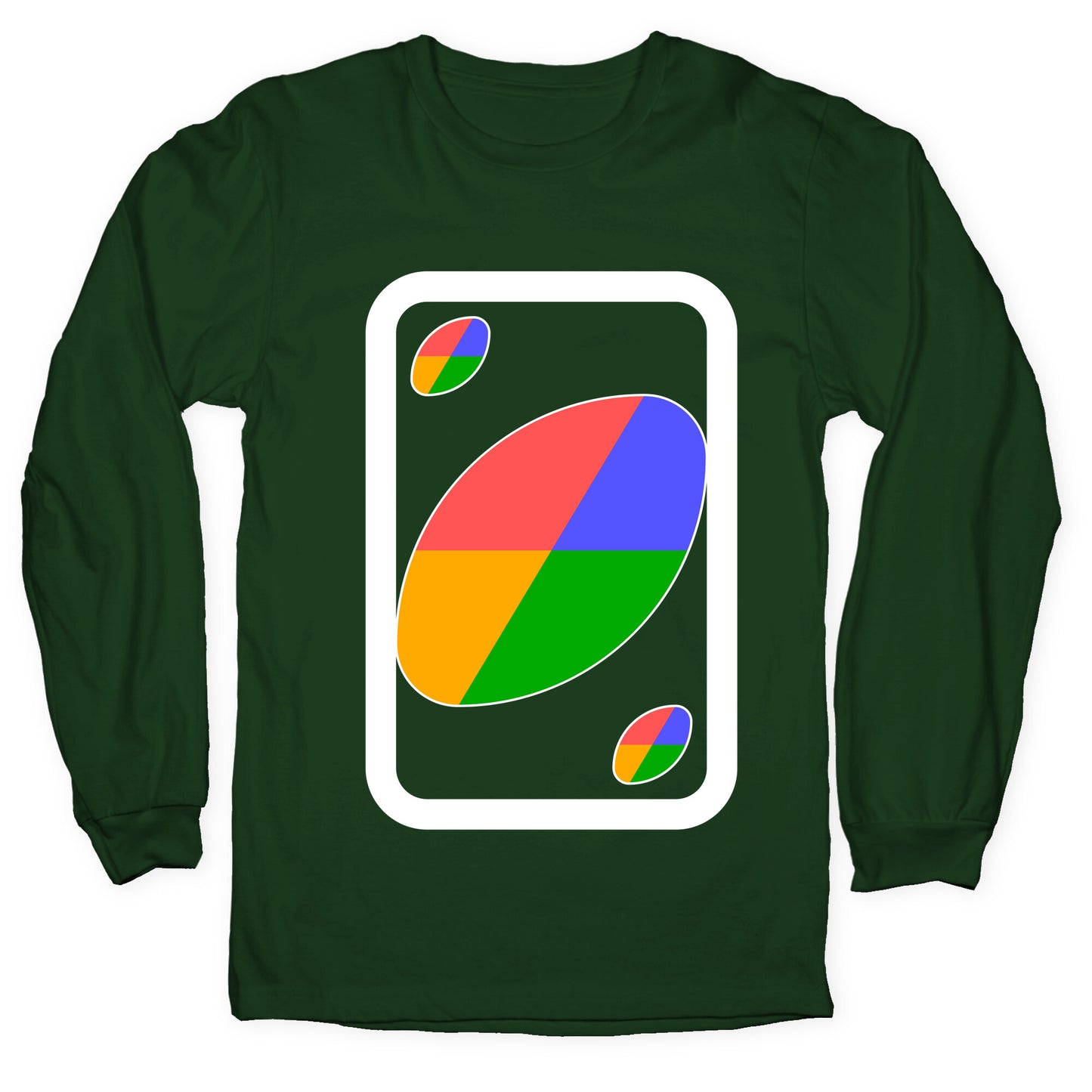 Uno Halloween Costume Longsleeve Tee