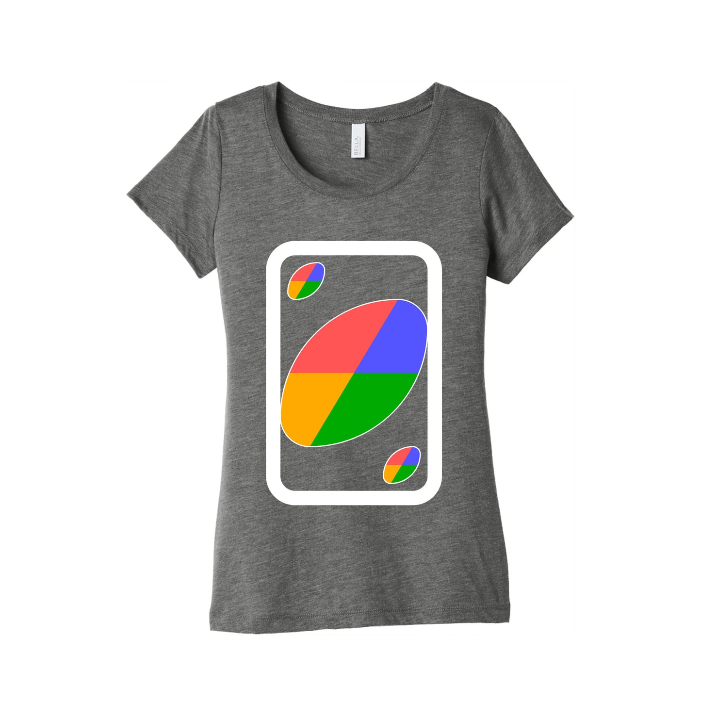Uno Halloween Costume Womens Triblend Tee