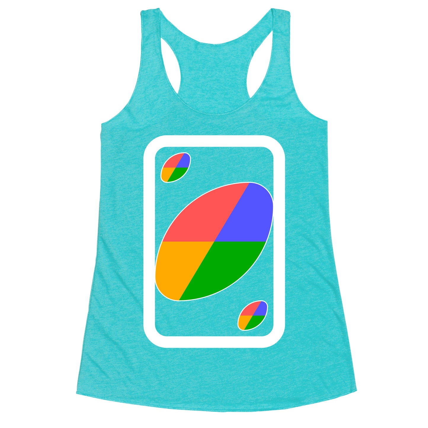 Uno Halloween Costume Racerback Tank