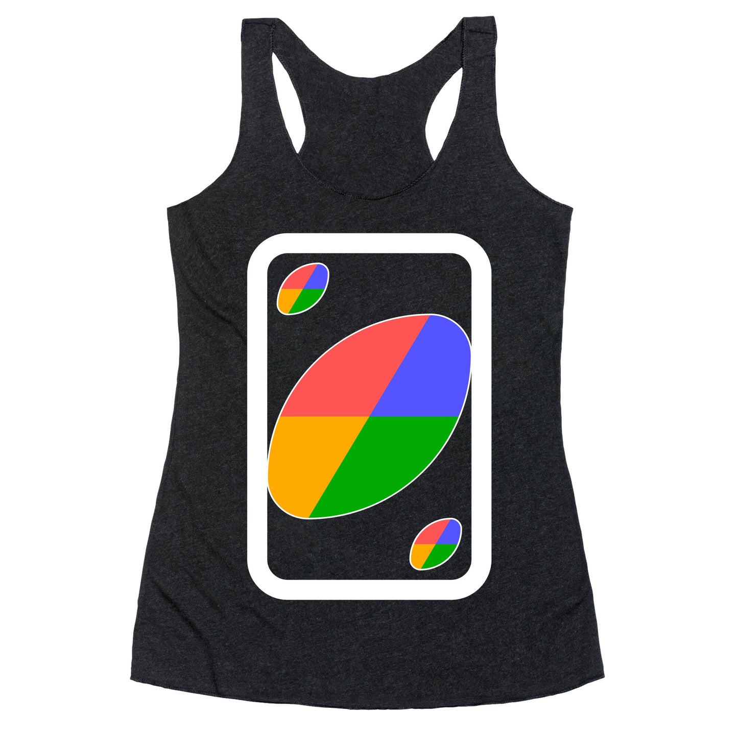 Uno Halloween Costume Racerback Tank