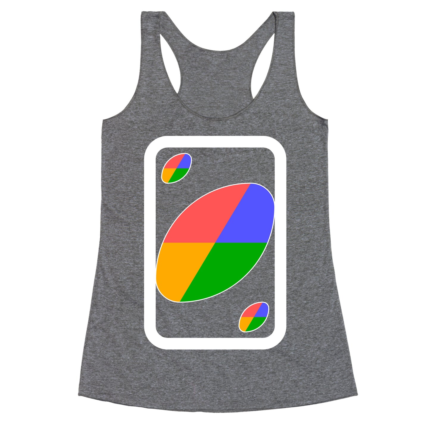 Uno Halloween Costume Racerback Tank
