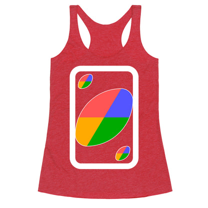 Uno Halloween Costume Racerback Tank