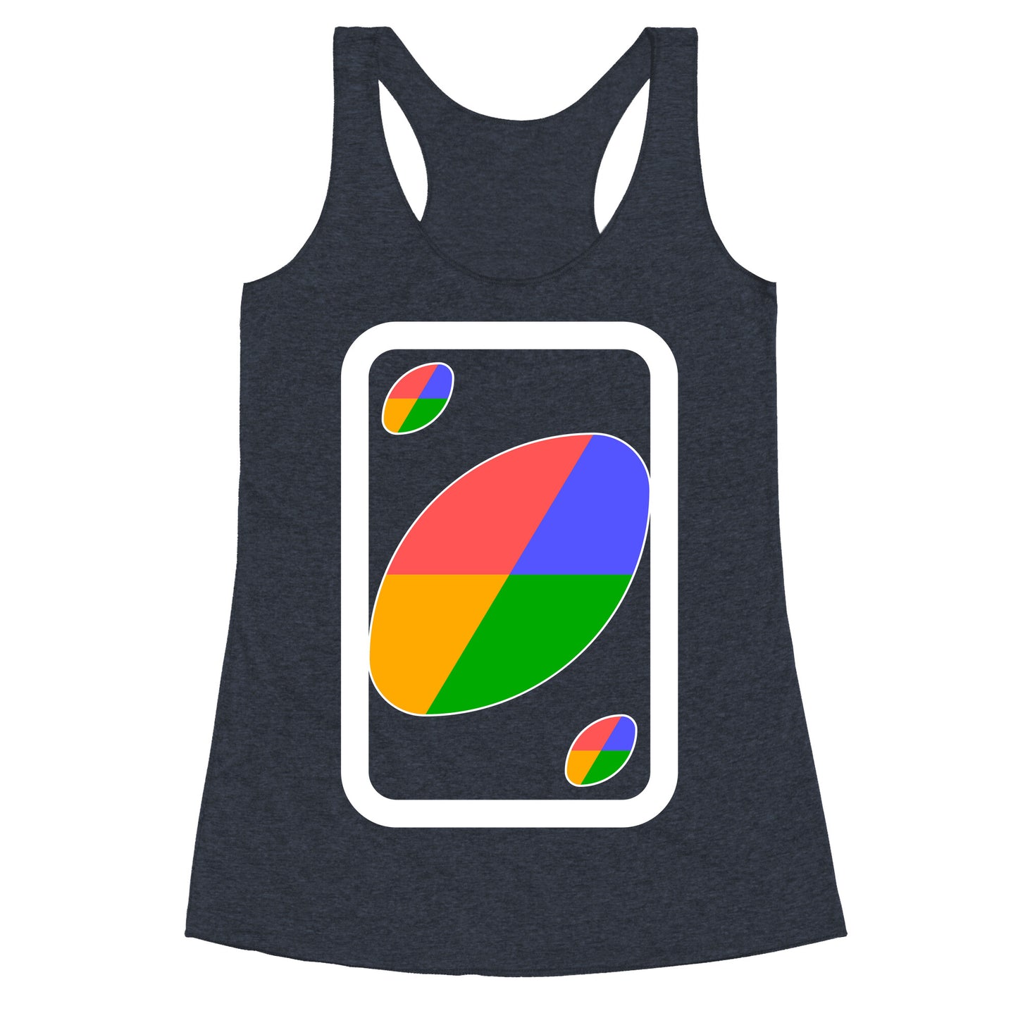 Uno Halloween Costume Racerback Tank