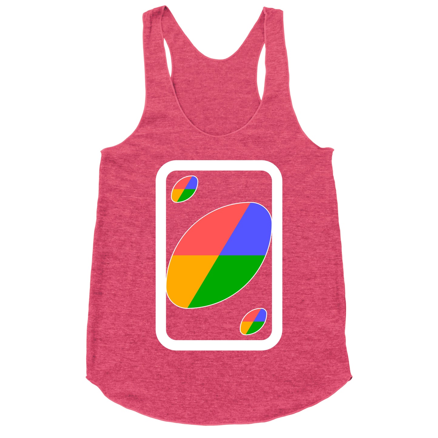 Uno Halloween Costume Racerback Tank