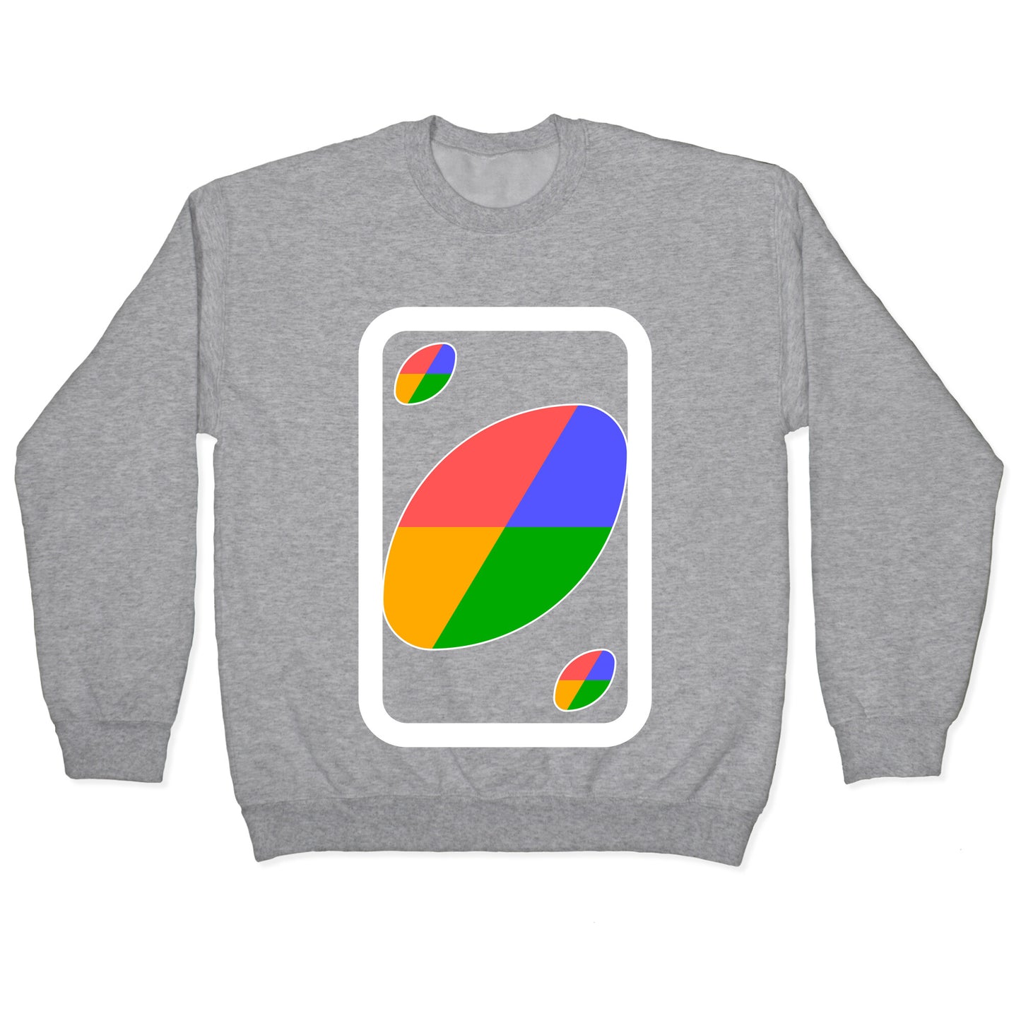 Uno Halloween Costume Crewneck Sweatshirt