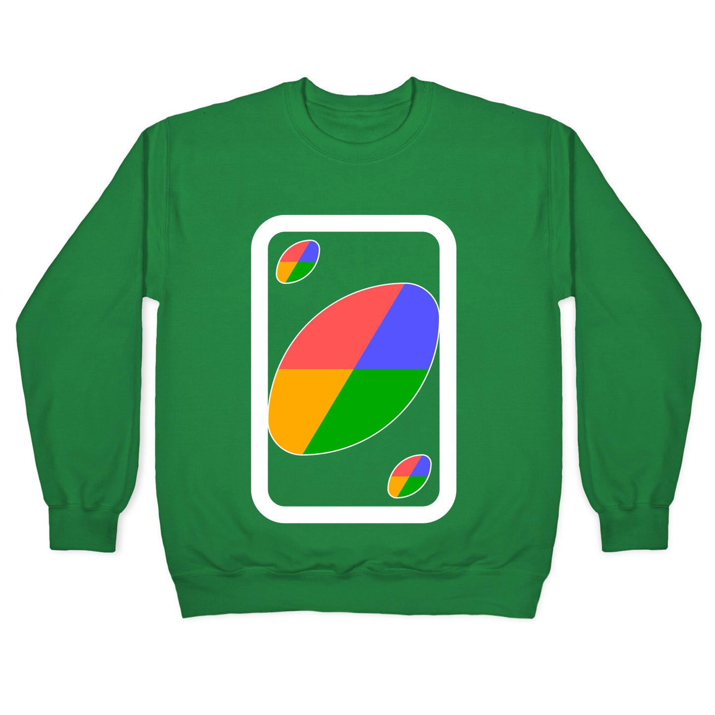Uno Halloween Costume Crewneck Sweatshirt
