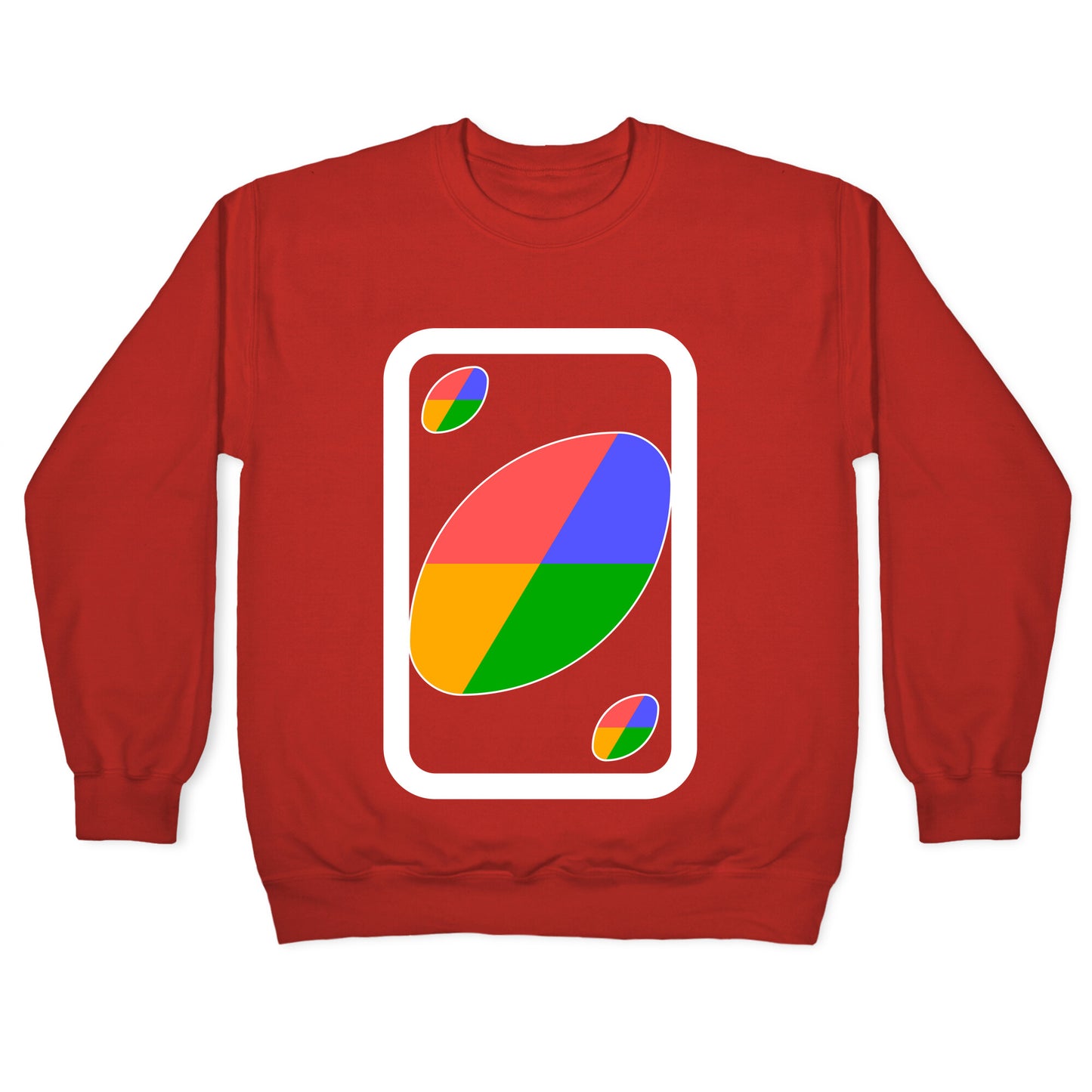 Uno Halloween Costume Crewneck Sweatshirt