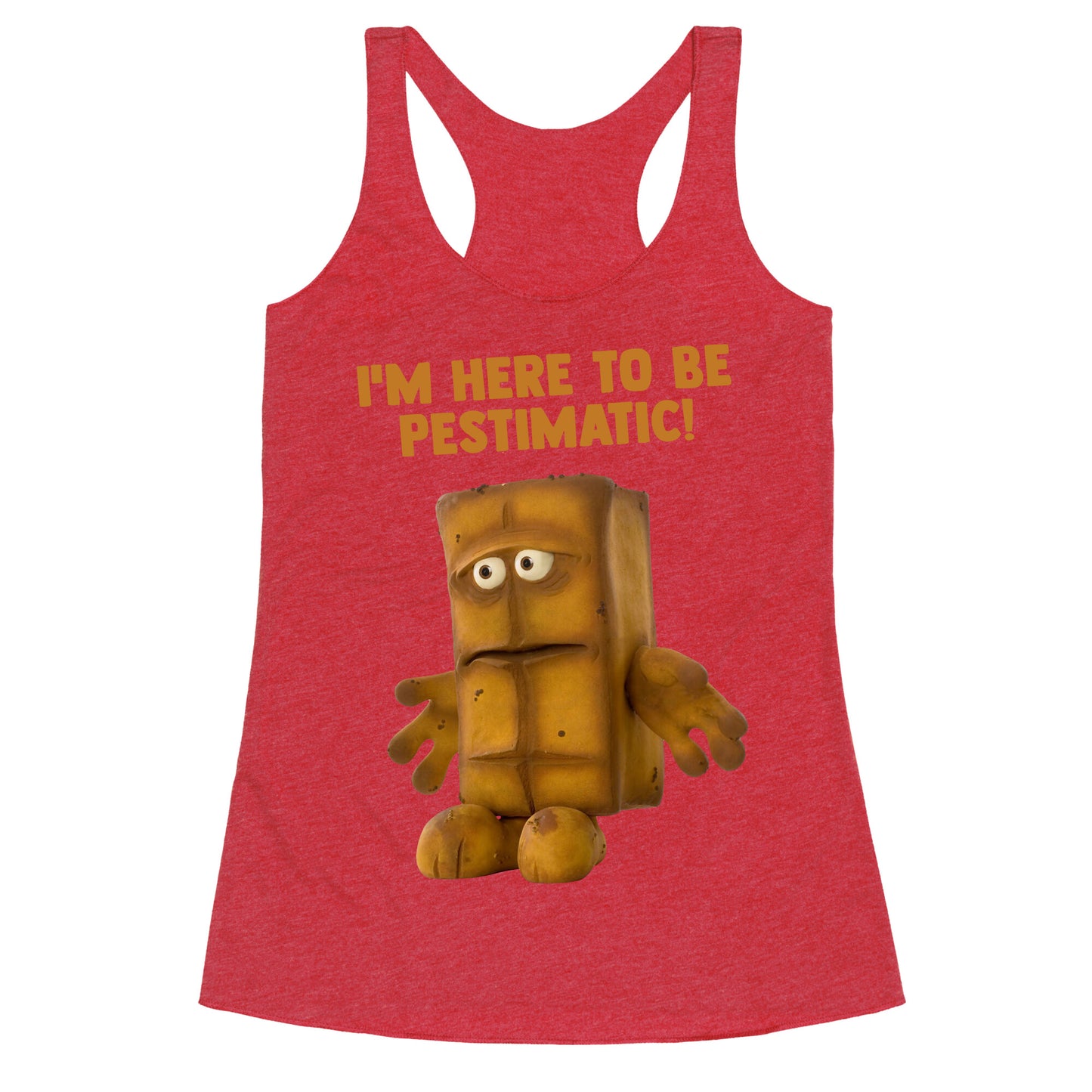 Bernd Das Brot German Cult Racerback Tank