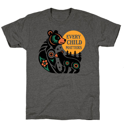 Every Child Matters Awareness Unisex Triblend Tee