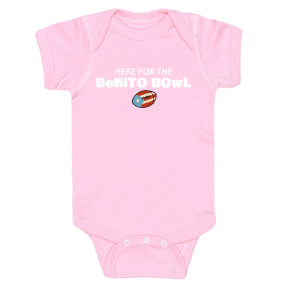 Here for the Benito Bowl Baby One-Piece