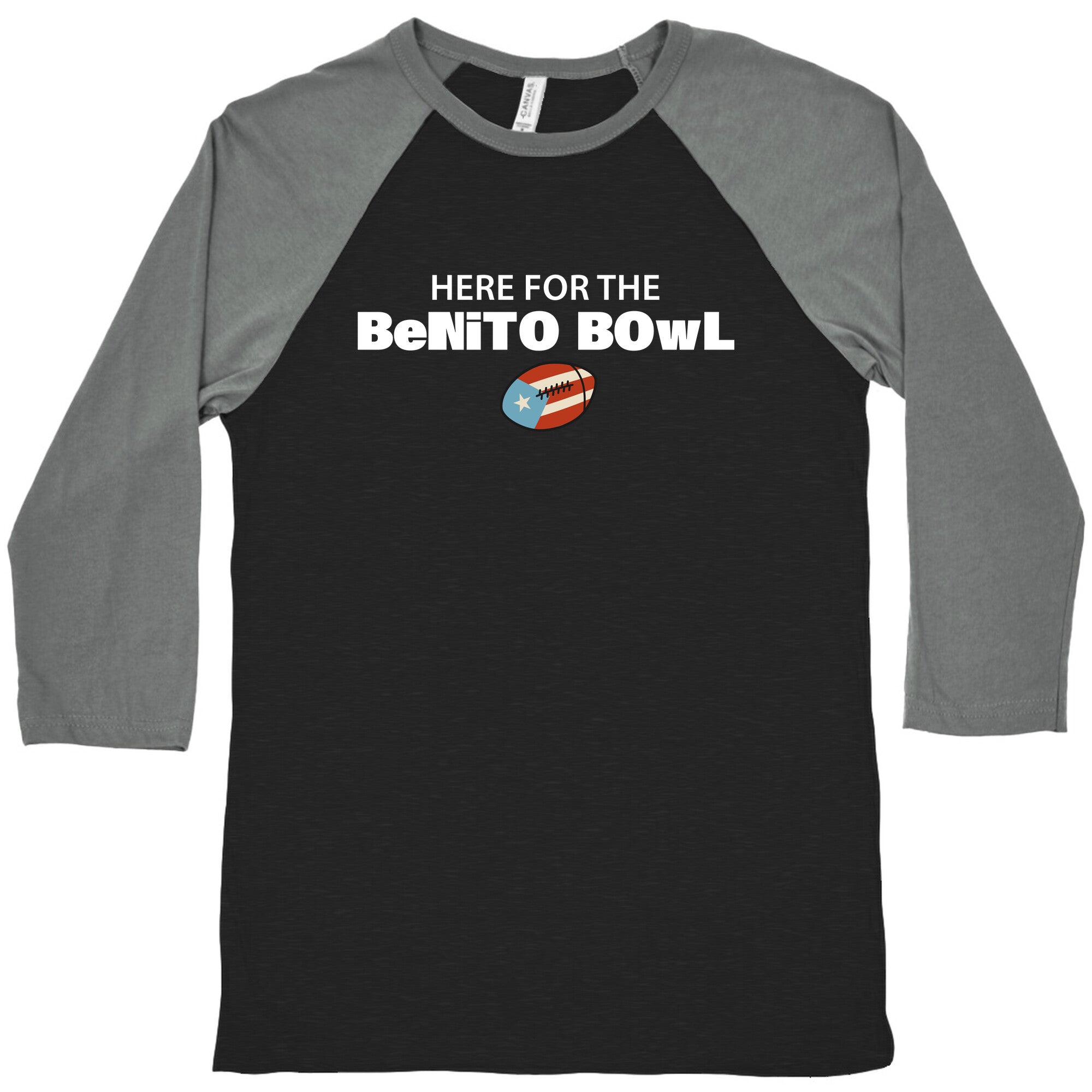 Here for the Benito Bowl Baseball Tee