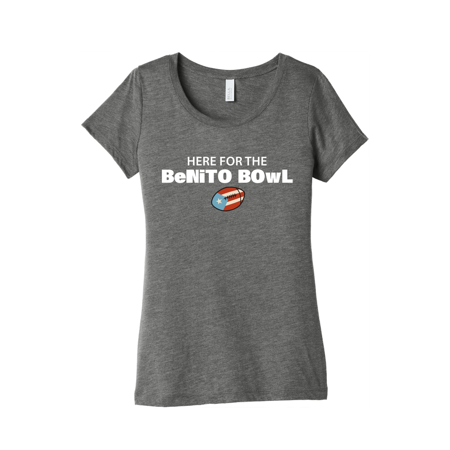 Here for the Benito Bowl Womens Triblend Tee