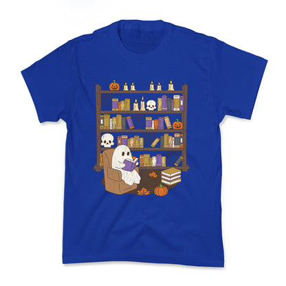 Retro Ghost Library Kids Tee