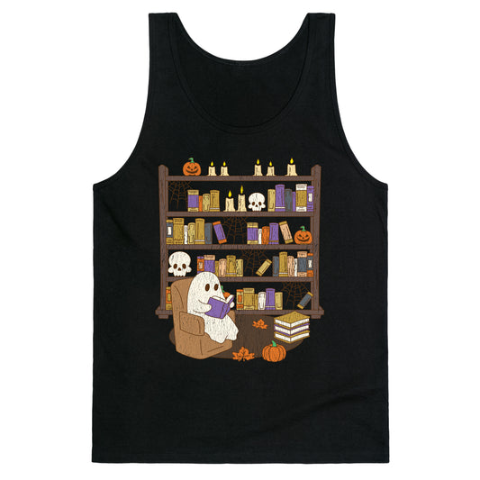 Retro Ghost Library Tank Top
