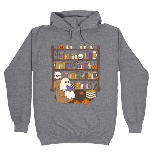 Retro Ghost Library Hoodie