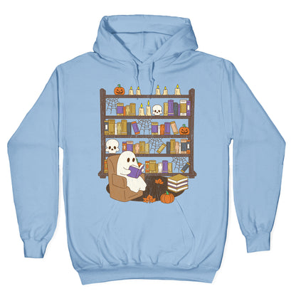 Retro Ghost Library Hoodie