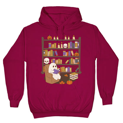 Retro Ghost Library Hoodie