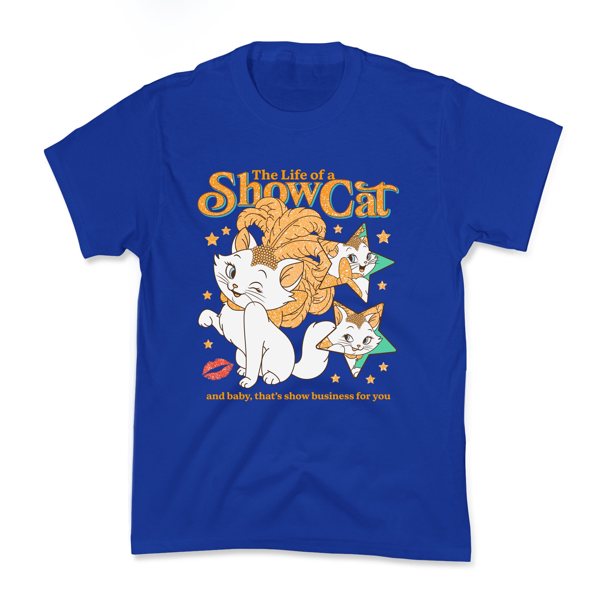 The Life of a Show Cat Kids Tee