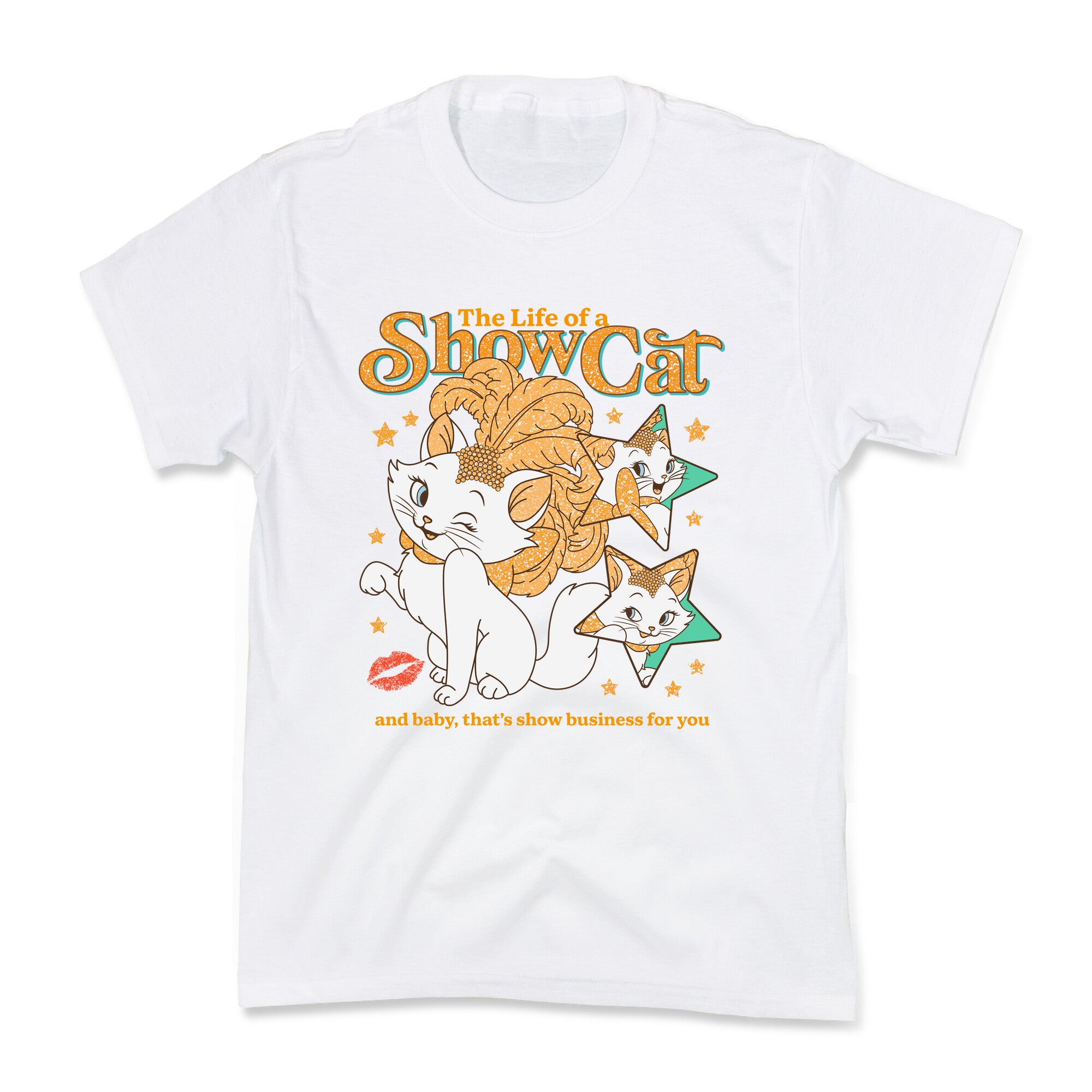 The Life of a Show Cat Kids Tee