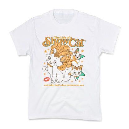 The Life of a Show Cat Kids Tee