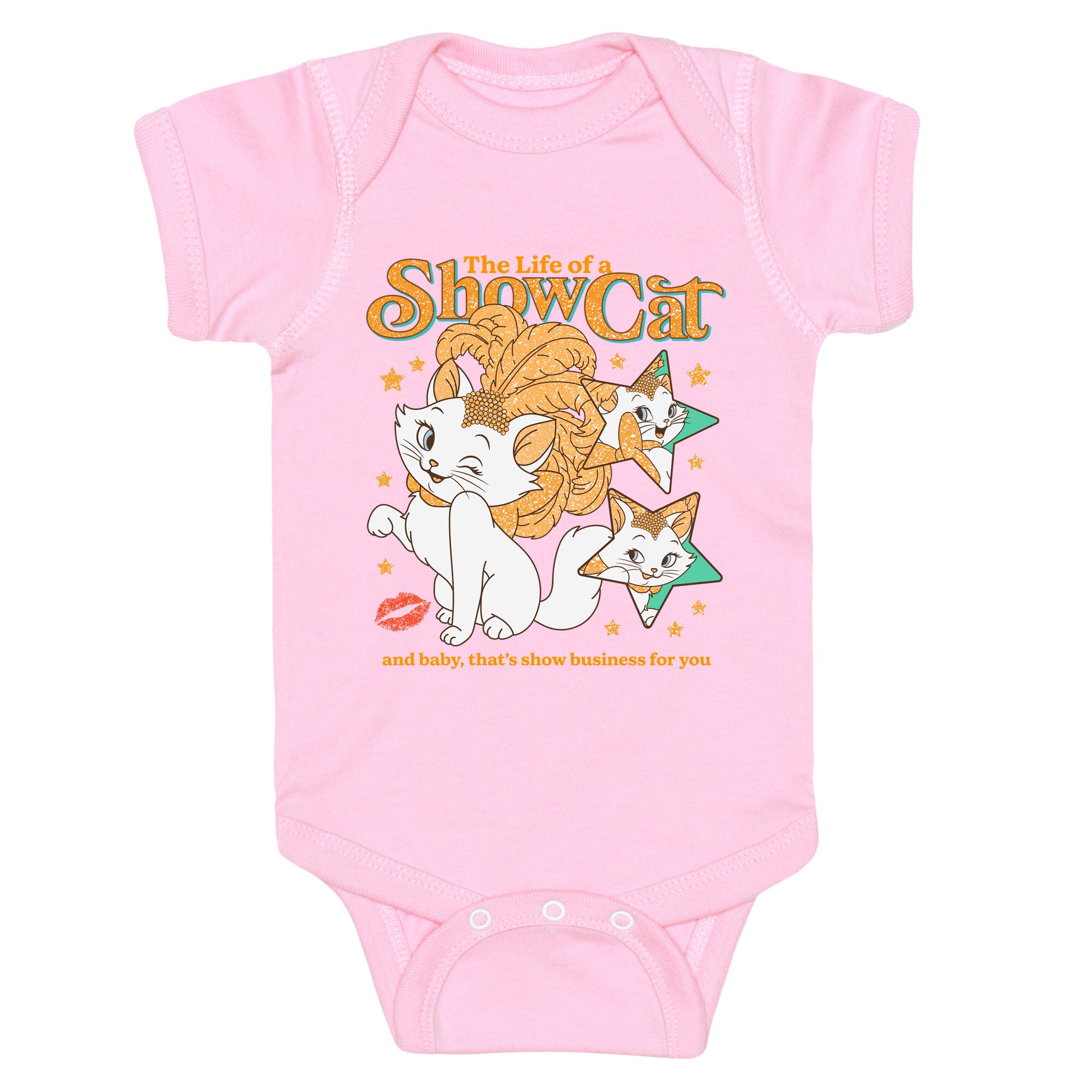The Life of a Show Cat Baby One-Piece