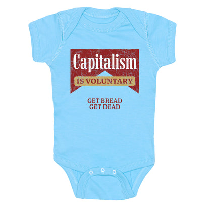 Capitalism is Voluntary Baby One-Piece